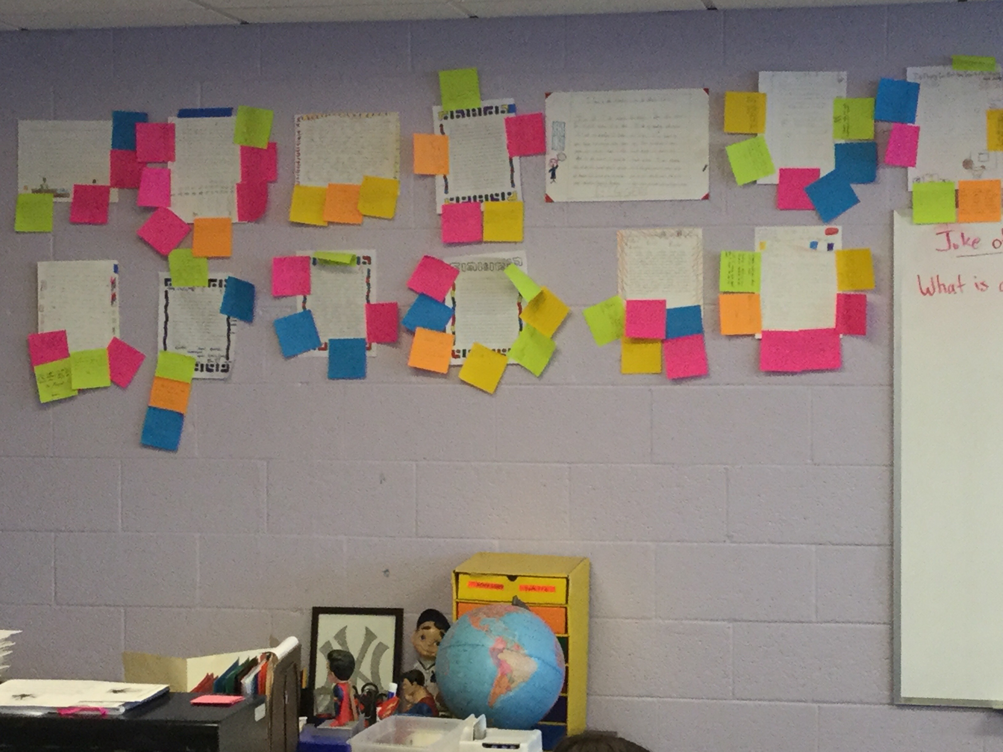 Students Create Paper Blogs