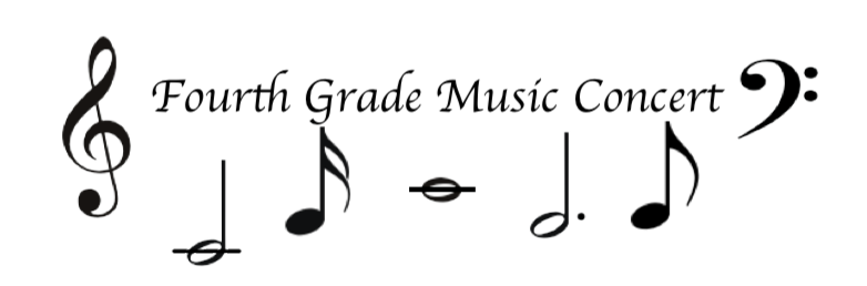Fourth Grade Music Concert